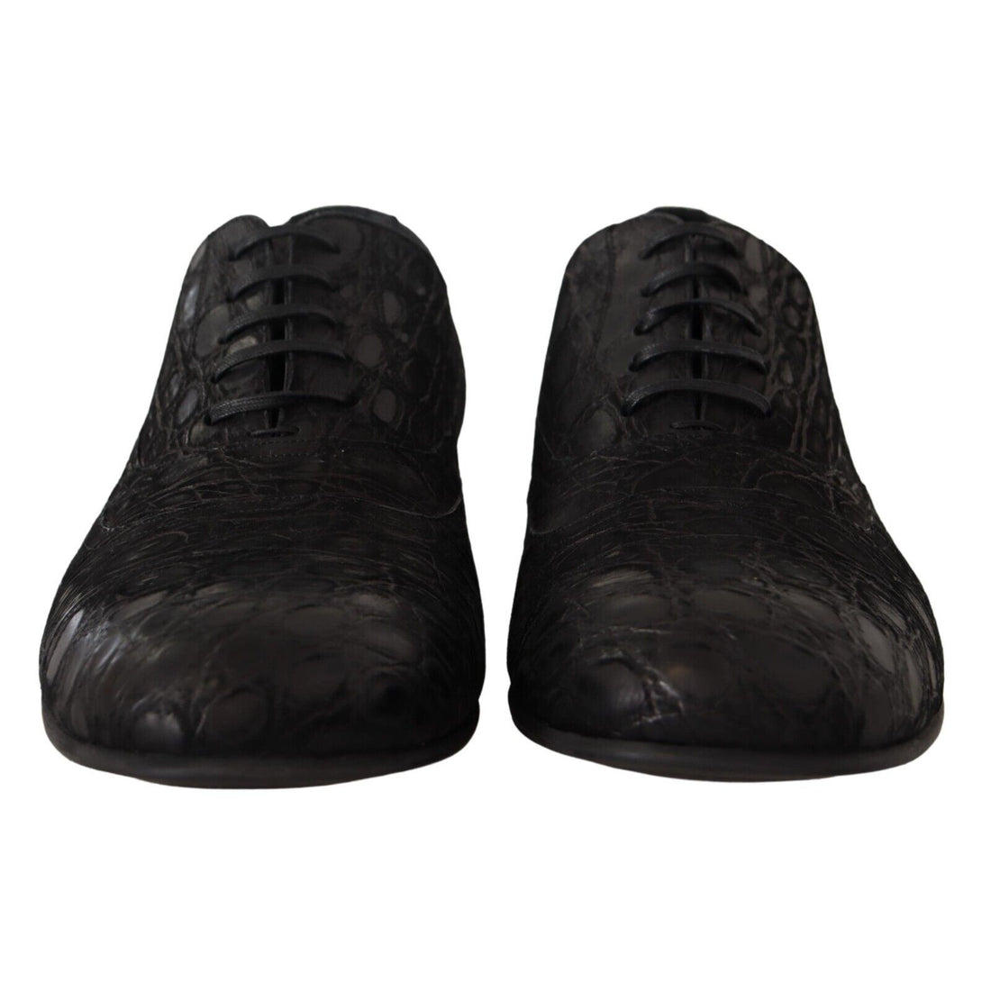 Dolce & Gabbana Elegant Exotic Leather Oxford Shoes