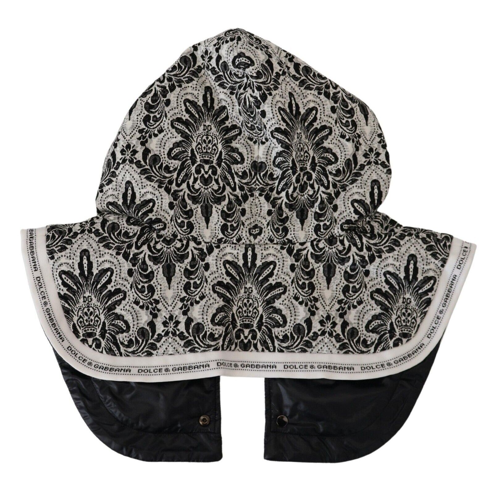 Dolce &amp; Gabbana Elegant Floral Cotton Whole Head Wrap Hat