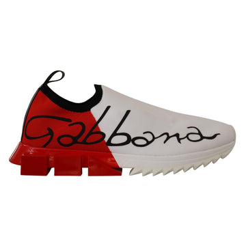 Dolce & Gabbana Elegant Sorrento Sneakers in White