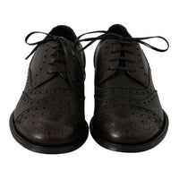 Dolce & Gabbana Elegant Wingtip Derby Dress Shoes