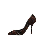 Dolce & Gabbana Elegant Multicolor Tweed Pumps