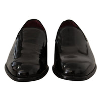 Dolce & Gabbana Elegant Black Patent Leather Loafers