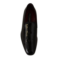 Dolce & Gabbana Elegant Black Patent Leather Loafers