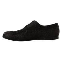 Dolce & Gabbana Elegant Exotic Leather Oxford Shoes