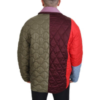 Dolce & Gabbana Elegant Quilted Multicolor Jacket