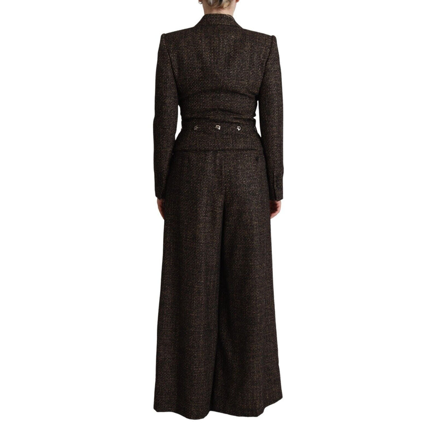 Dolce & Gabbana Chic Wool Blend Suit Set
