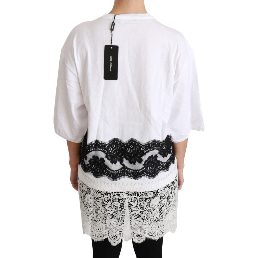 Dolce & Gabbana Chic DG Fashion Sinners Oversized Tee